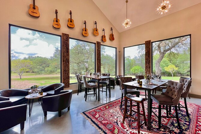 Exclusive Hill Country Wine Tours in and around Fredericksburg TX - Barons Creek adds an Italian-style setting
