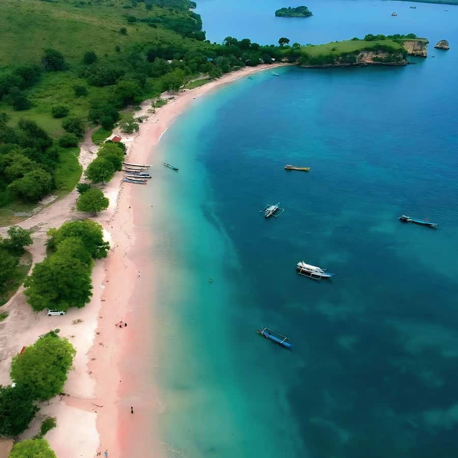 Exclusive One-Day Tour to Lombok's Pink Beach and 3 Gilis - Tanjung Ringgit is an optional cliff stop