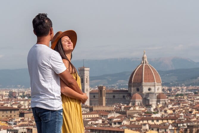 Exclusive Private Photoshoot in Florence - Piazza Michelangelo as the alternate setting