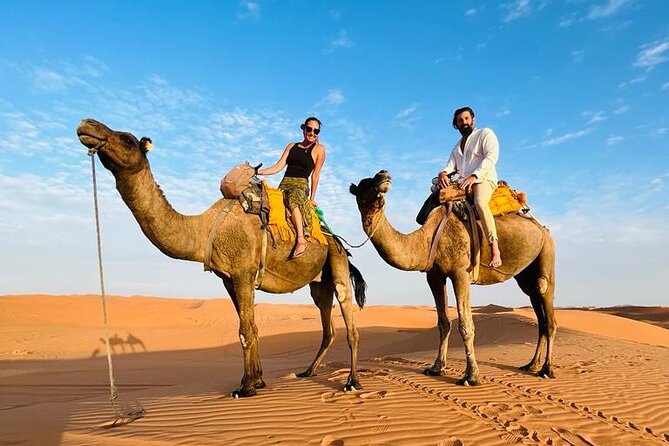 Fes to Fes Private Desert tour 1-night 2-Day Tour luxury camps - Dinner, drums, and a sky full of stars