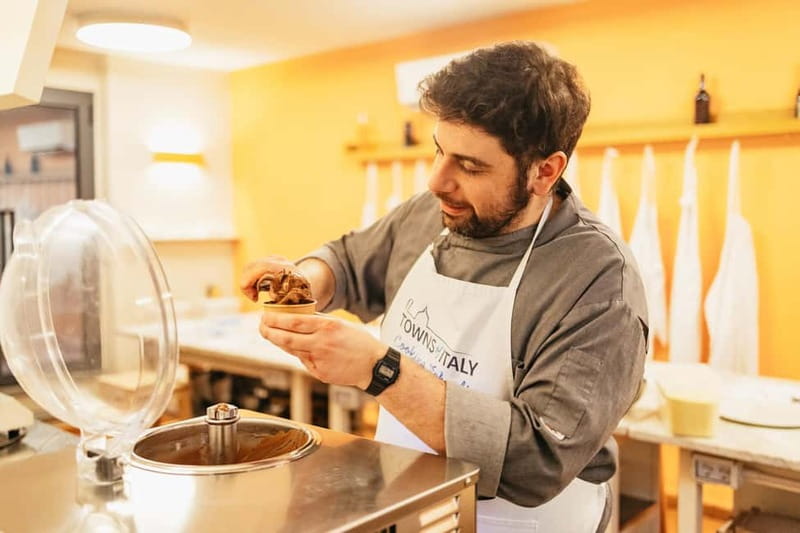 Florence: Premium Pasta and Gelato Cooking Class - Gelato without the fuss of a gelateria