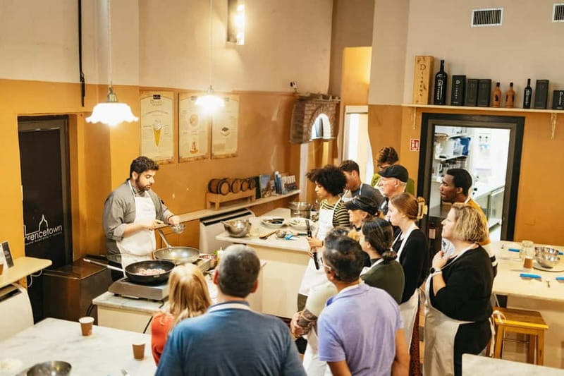 Florence: Premium Pasta and Gelato Cooking Class - The meal: pasta, sauces, wine, and gelato