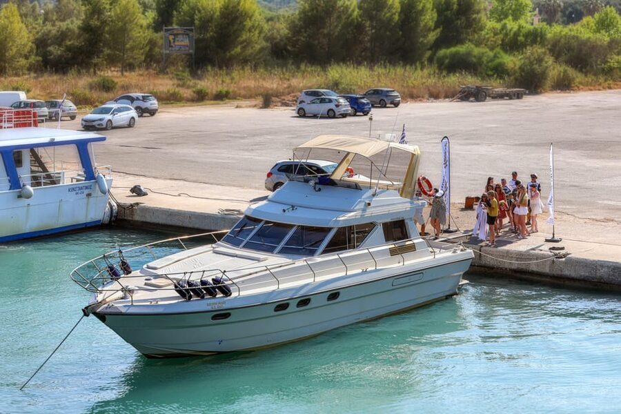 From Corfu: Luxury Yacht Cruise to Paxos and Antipaxos - Lakka gives you a first look at Paxos
