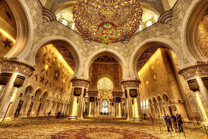 From Dubai: Abu Dhabi Premium Full-Day Sightseeing Tour & Louvre - Burj Al Arab beach starts the photo album