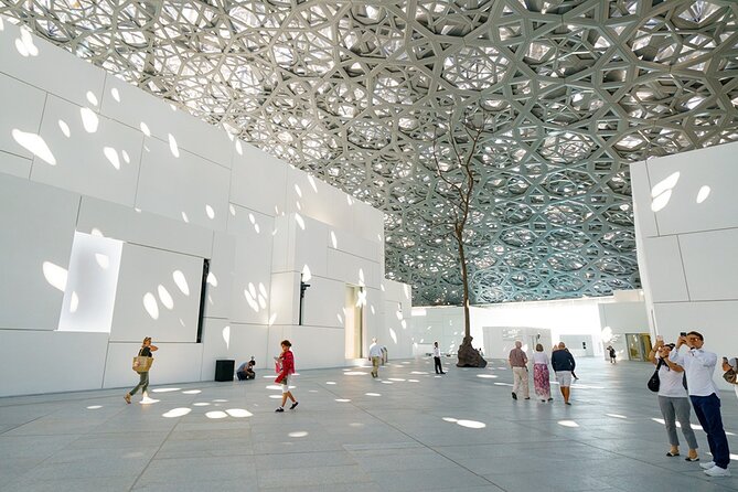 From Dubai: Abu Dhabi Premium Full-Day Sightseeing Tour & Louvre - Sheikh Zayed Grand Mosque deserves your full attention