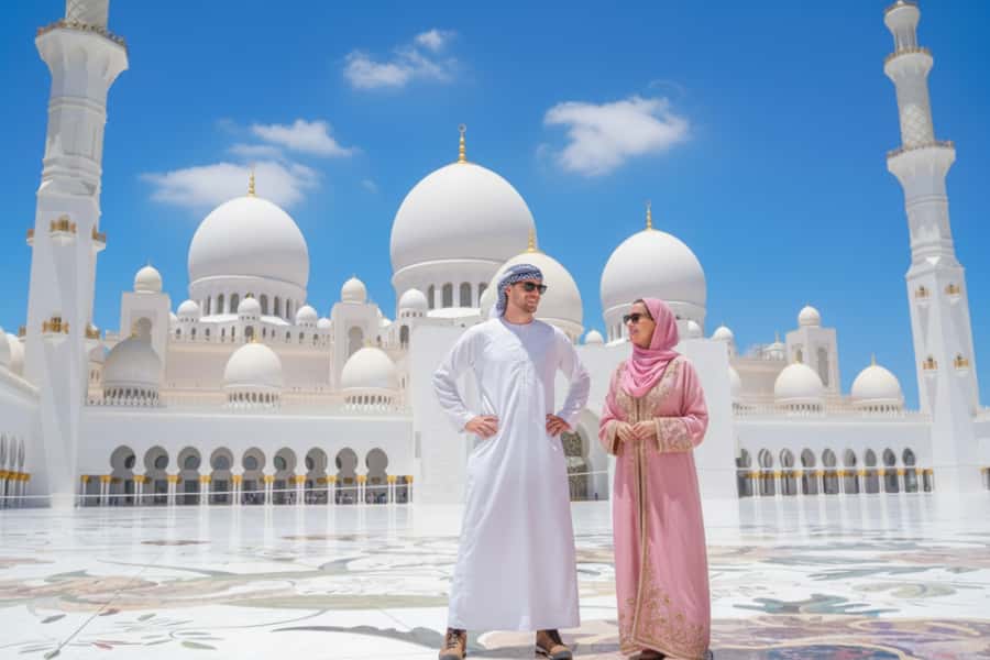 From Dubai: Abu Dhabi Premium Full-Day Sightseeing Tour - Louvre Abu Dhabi is a short exterior stop
