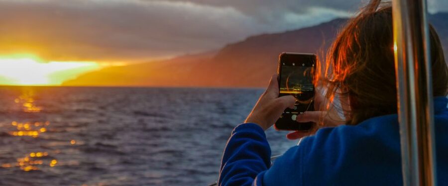 From Funchal: Cabo Girao Sunset Cruise on Luxury Catamaran - Swimming and snorkeling near the cliff