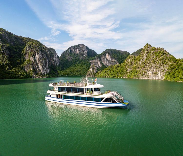From Hanoi: Ha Long Bay Luxury Day Cruise with Buffet Lunch - Surprise Cave, Ha Long Bay’s most famous underground stop