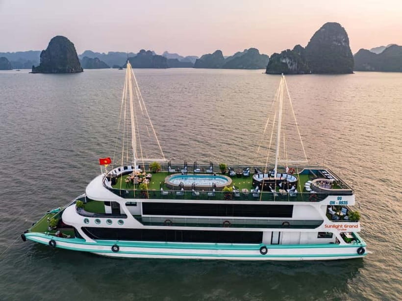 From Hanoi: Halong bay Luxury tour on 5 star cruise - The Hanoi pickup and three-hour road journey