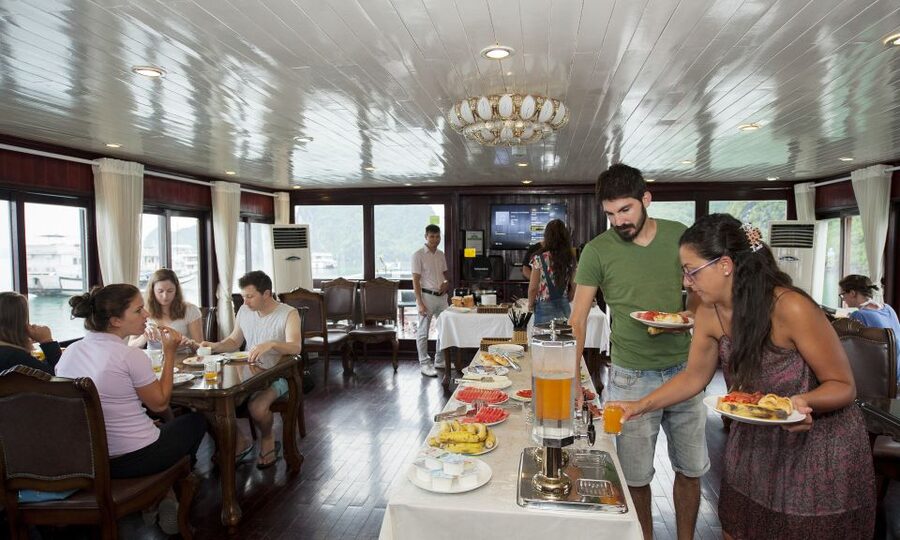 From Hanoi: Halong Explorer 3-Day Deluxe Cruise - Cabins, meals, and the life on board