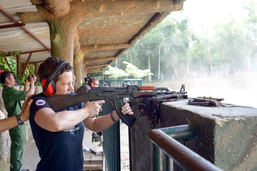 From Ho Chi Minh: Cu Chi Tunnels and VIP Speedboat Tour - Crawling through the underground passages