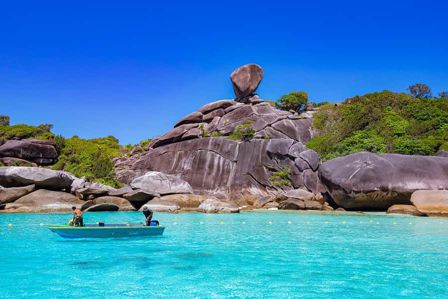 From Khao Lak: Similan Islands Day Trip by Luxury Catamaran - Koh Ba Ngu and the second snorkeling session