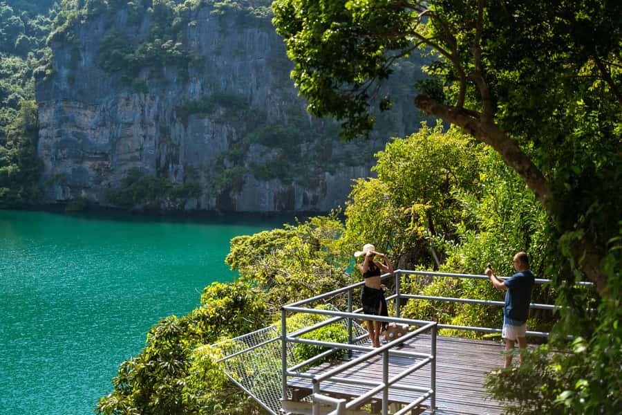 From Koh Samui: Ang Thong Marine Park VIP Small-Group Tour - Returning across the Gulf to Koh Samui