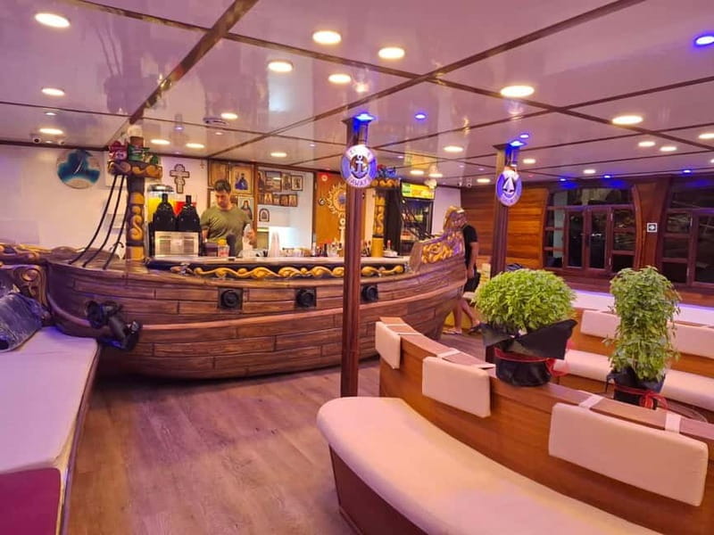 From Kos:A full day cruise in the newest luxury vessel! - What kind of cruise is Captain Morgan?
