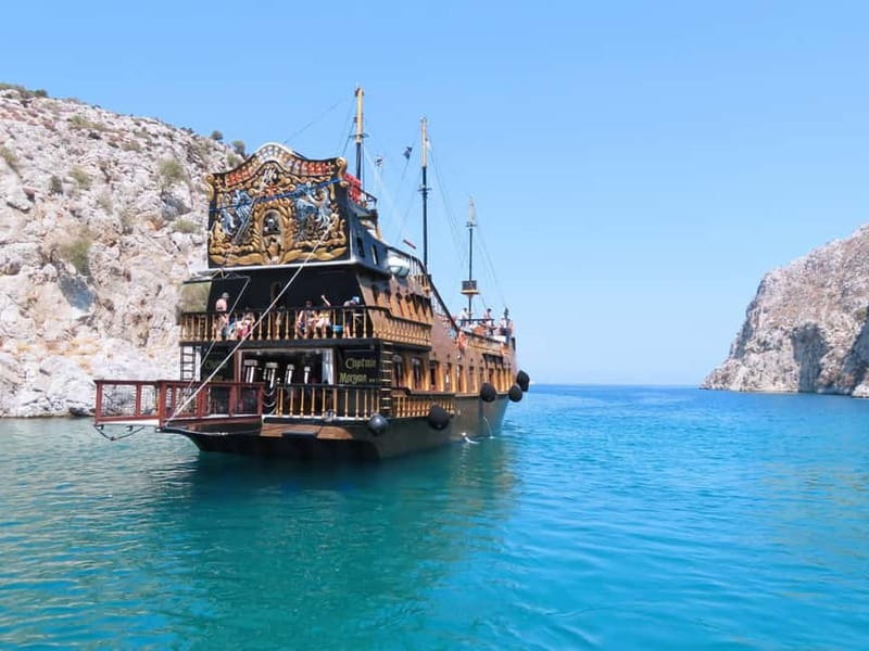 From Kos:A full day cruise in the newest luxury vessel! - Pserimos: a gentle first island stop