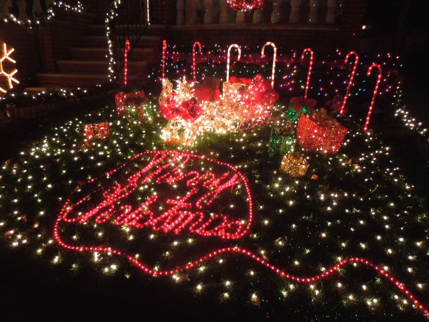 From Manhattan: 4-Hour Christmas Lights Luxury Bus Tour - Brooklyn Bridge Park and the Manhattan skyline