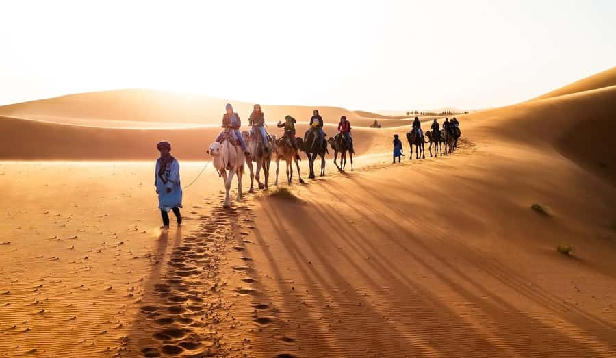 From Marrakech: 3-Day Luxury Desert Tour to Fes via Merzouga - Ait Ben Haddou, Morocco’s famous earthen kasbah