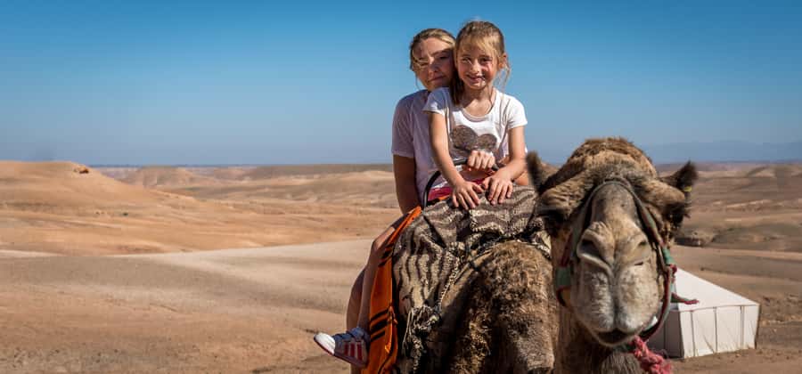 From Marrakech: VIP Agafay Desert & Oasis Camel Experience - What the 1.5-hour camel ride feels like