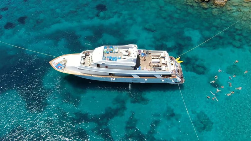 From Pafos: Ocean Flyer VIP Cruise - Adults Only - Hotel pickup and a relaxed start