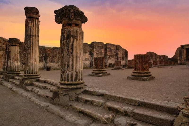 From Rome: Pompei & Sorrento| Expert Guide and Exclusive Bus - Key points to know before booking