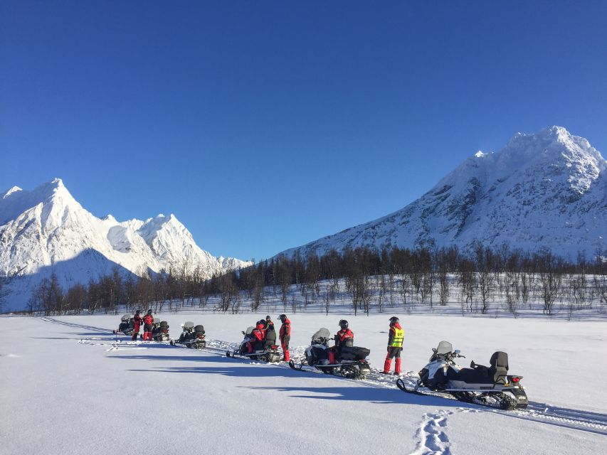 From Tromso: Eco Luxury Snowmobile Adventure to Lyngen Alps - Soup, fire, and a proper Arctic pause
