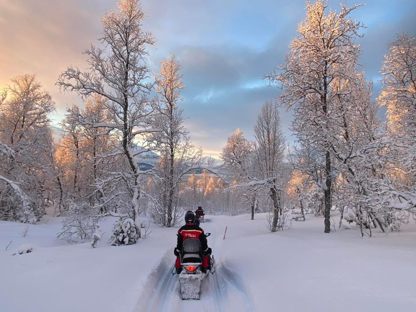 From Tromso: Eco Luxury Snowmobile Adventure to Lyngen Alps - Getting ready at Camp Troll
