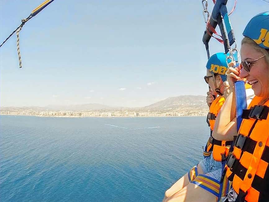 Fuengirola: Deluxe Parasailing Flight from Fuengirola Port - Taking off from Fuengirola Port