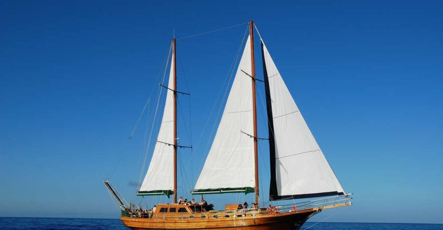 Fuerteventura: Exclusive Turkish Gulet Cruise with Lunch - Setting sail from Morro Jable on the Aphrodite