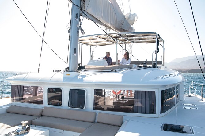 Fuerteventura: Small-Group Magic Deluxe Catamaran Cruise - Meeting the Magic Deluxe at Morro Jable Port