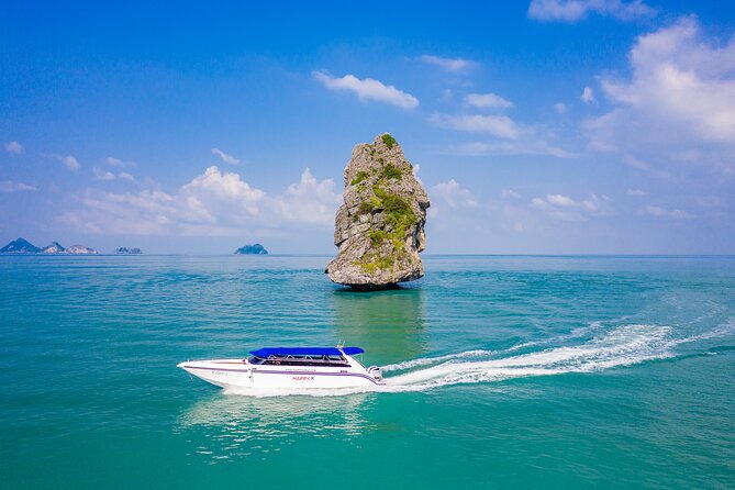 Full Day Ang Thong Islands Luxury Small Group Tour - Koh Mae Ko, Kayaks, And The Emerald Lagoon View