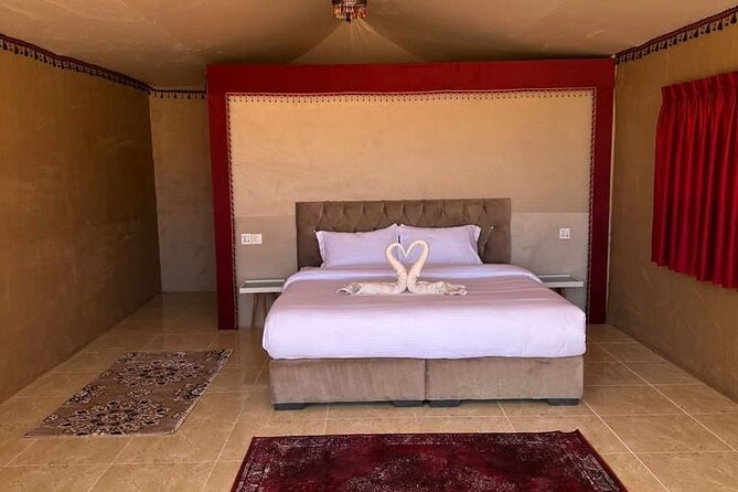 Full-Day Jeep Tour & Sleep in Luxury Tent with private Bathroom - Mushroom Rock is a quick photo stop with a clear lesson in erosion