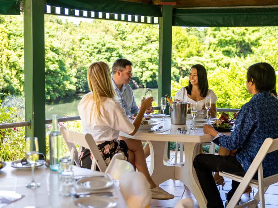 Gold Coast: Premium Wine Tour with Gourmet Lunch - Shopping, fudge, and a scenic viewpoint