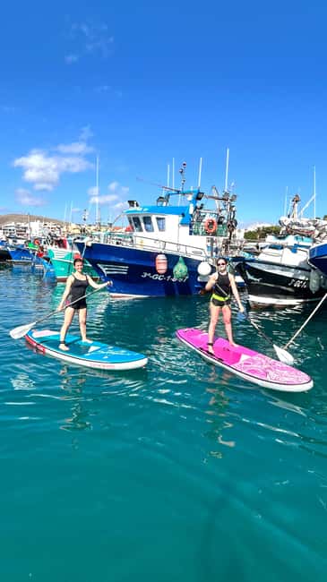 Gran Canaria, Premium Stand Up Paddle Board Experience. - Paddling beyond the bay