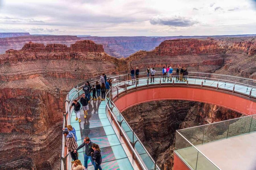 Grand Canyon Hoover Dam and Joshua Tree VIP Small Group Tour - Grand Canyon West, where the day earns its price