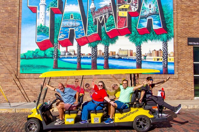 Guided Tampa Sightseeing Tour in a Deluxe Street Legal Golf Cart - Key points to know before booking