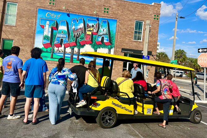Guided Tampa Sightseeing Tour in a Deluxe Street Legal Golf Cart - Ybor City and Tampa’s cigar-era character