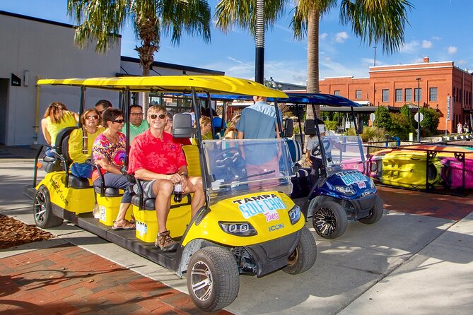 Guided Tampa Sightseeing Tour in a Deluxe Street Legal Golf Cart - Armature Works, the Riverwalk, and Tampa Heights