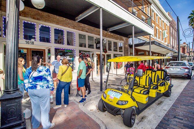 Guided Tampa Sightseeing Tour in a Deluxe Street Legal Golf Cart - Comfort, sound, and the open-air ride