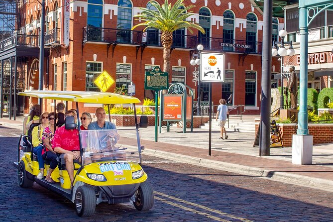 Guided Tampa Sightseeing Tour in a Deluxe Street Legal Golf Cart - Starting at Harbour Island
