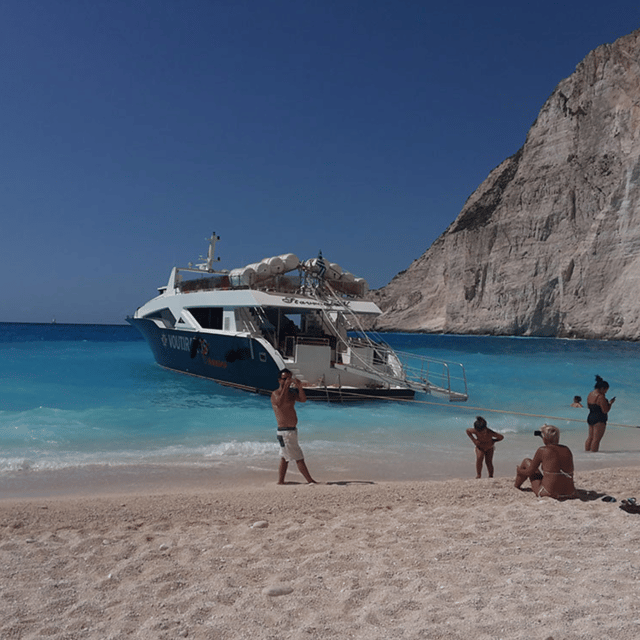 Half-day VIP Cruise: Shipwreck & Blue Caves - What the Stavroula V setting may really be like