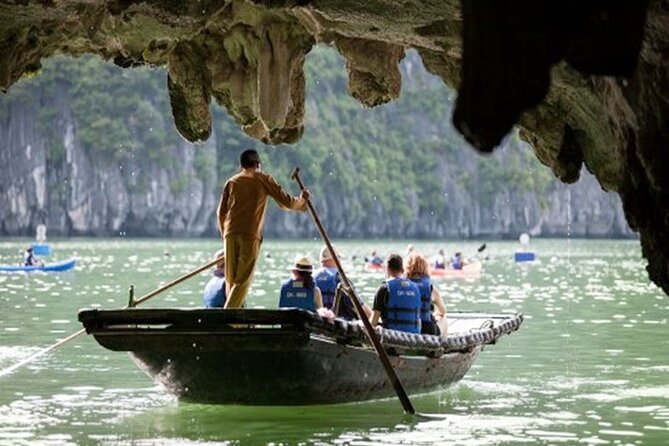 Halong Bay Day Tour 6Hour Deluxe Cruise Limousine Bus Small Group - Sung Sot Cave, Halong Bay’s big underground stop