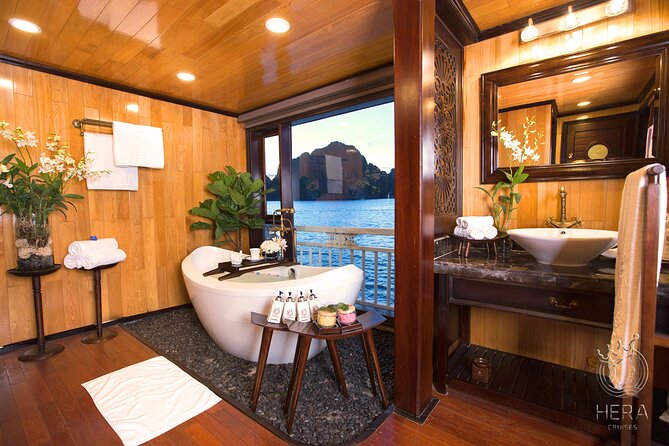 Halong Bay - Hera Cruise - All Inclusive Multi Days Tour - Dinner, cooking class, and life aboard Hera