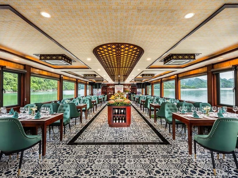 Halong Bay Luxury Cruise with Kayaking & Lunch Buffet - Tuan Chau Marina and Hercules Cruise