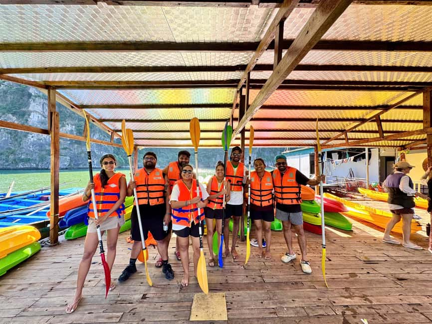 Halong Bay: Luxury Day Cruise, Caves, Kayak & Buffet Lunch - Booking details worth handling early