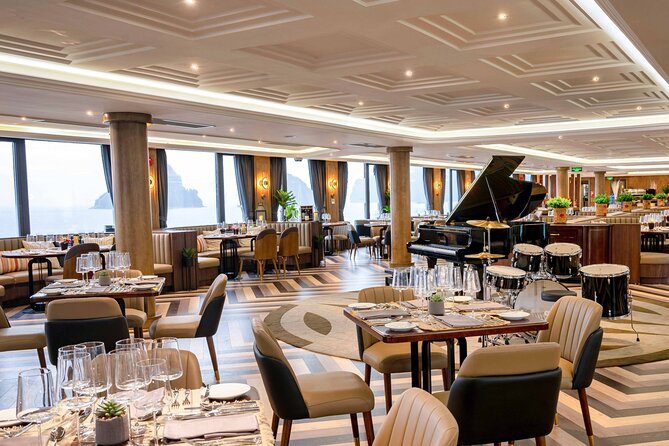 Halong Bay Luxury Dinner Cruise - Ambassador - Timing, check-in, and cancellation