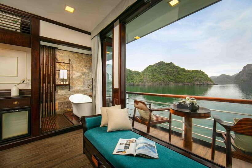 Hanoi: 2D1N Ha Long Bay, Lan Ha Bay by Amanda Luxury Cruise - Tai Chi and Dark and Bright Cave on Day 2