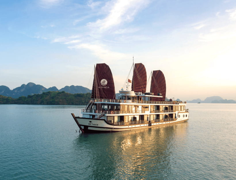Hanoi: 2D1N Ha Long Bay, Lan Ha Bay by Amanda Luxury Cruise - Brunch, farewell, and the return to port