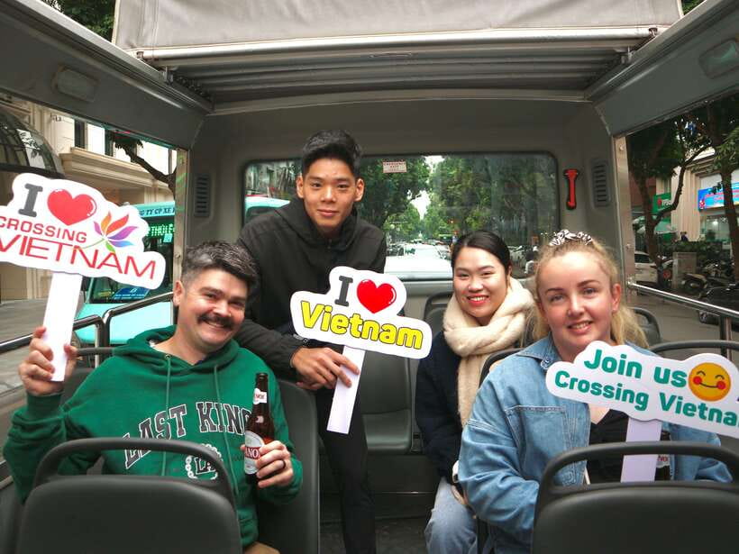 Hanoi Exclusive Craft Beer Bus: Cultural Sightseeing Tour - What the mini bus adds