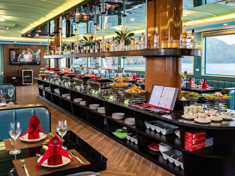 Hanoi: Ha Long Bay Full Day Trip - Amethyst Luxury Cruise - Setting sail past Fighting Cock Islet