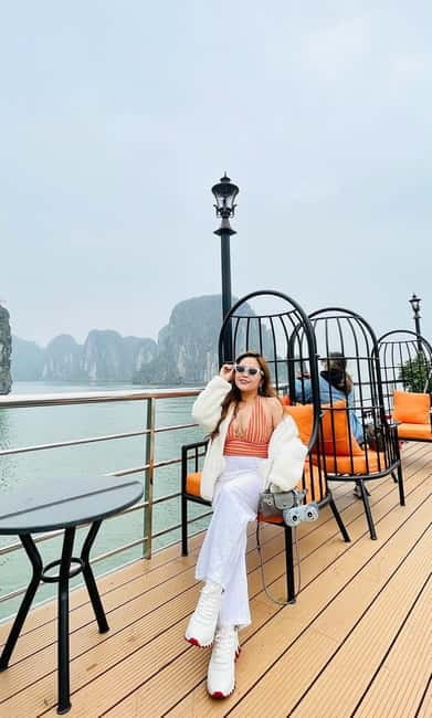 Hanoi: Ha Long Bay Full Day Trip - Amethyst Luxury Cruise - Lunch with seafood and vegetarian choices